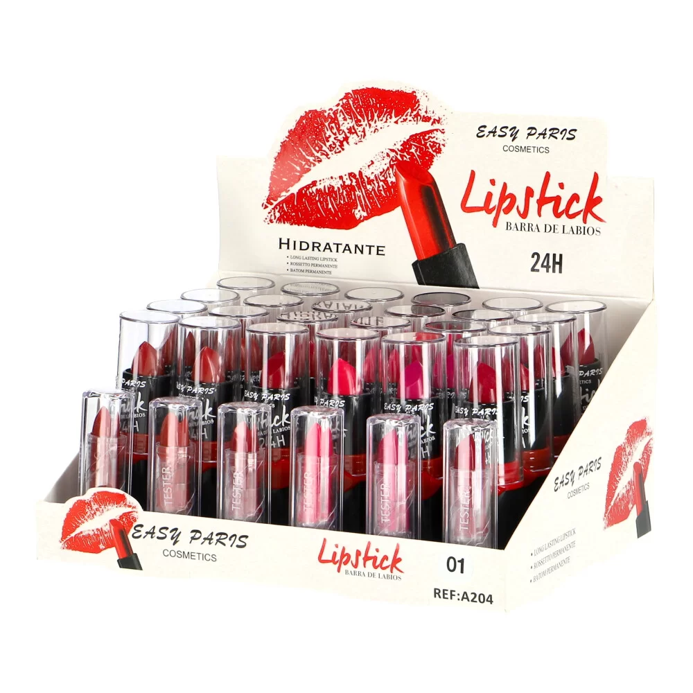 Pack 24 Pcs lipstick A204